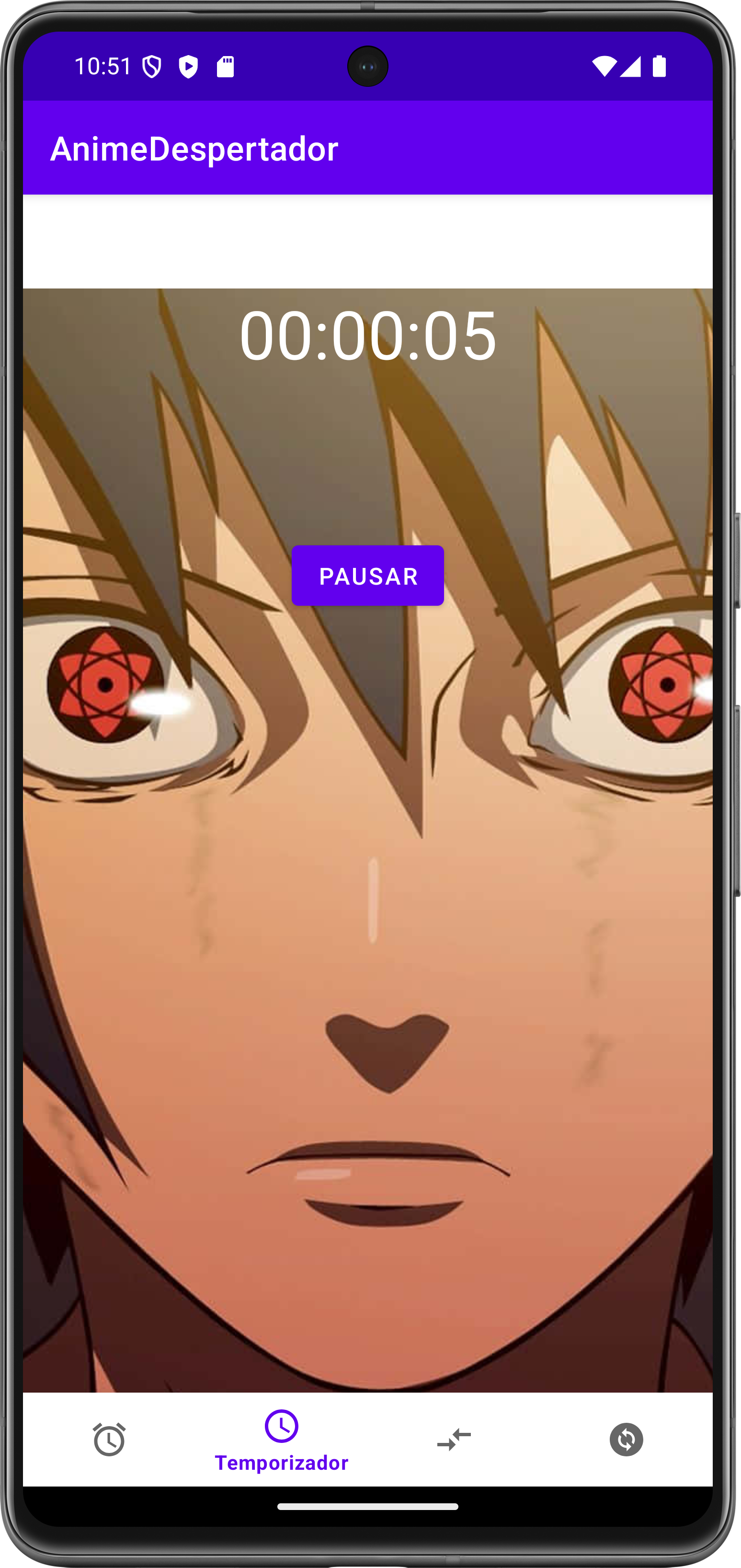 Pantalla de Detalles